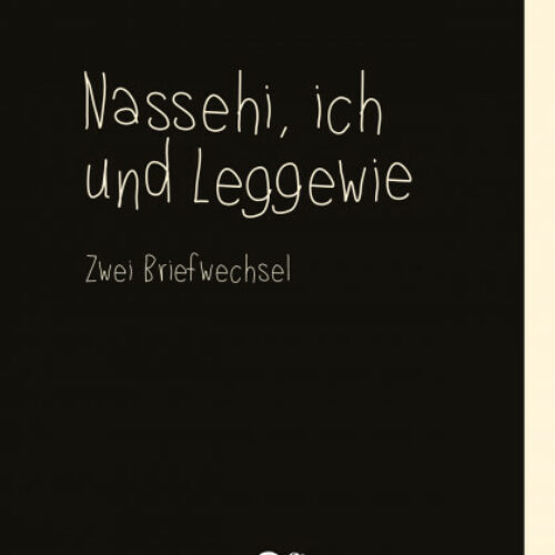 Buchempfehlung: Götz Kubitschek – Nassehi, ich und Leggewie. Zwei Briefwechsel