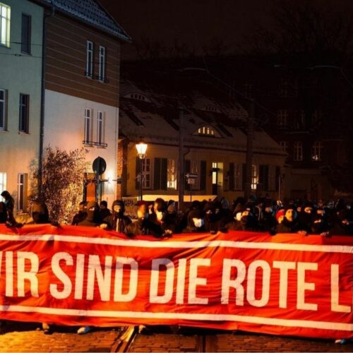 Demonstration des Bürgerbündnisses „Zukunft Heimat“ am 11.12.