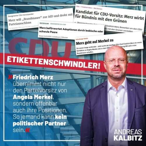 Friedrich Merz – Keine Alternative für Deutschland